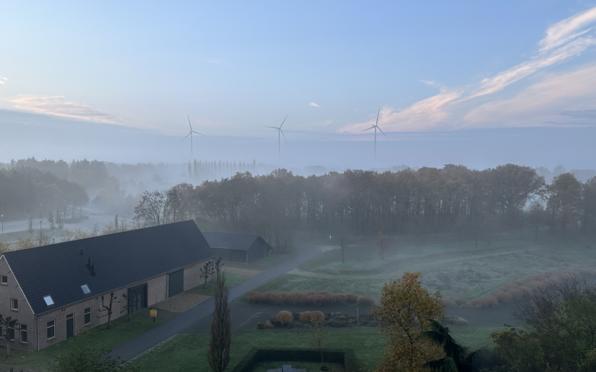 A foggy morning at Greenpark Venlo